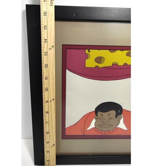 Fat Albert and The Cosby Kids Animation Cel Framed And Matted Cartoon Artwork - Picture 5 of 8